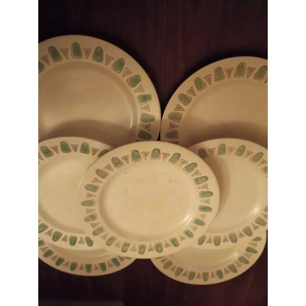 Set of 7 Metlox Poppytrail NAVAJO 6.6